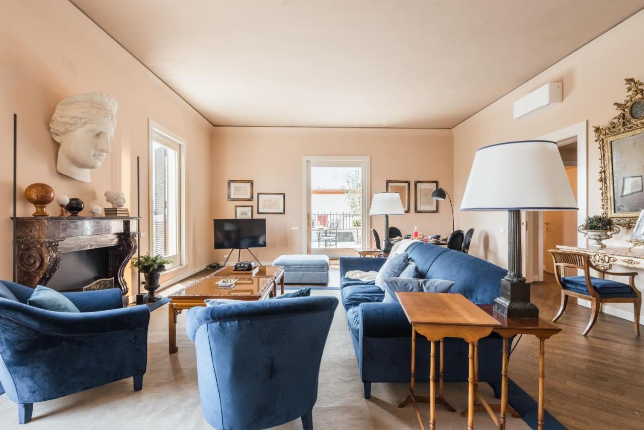 The Best Rent - Spacious Apartment With Terraces With Panoramic View Of Rom Exterior foto